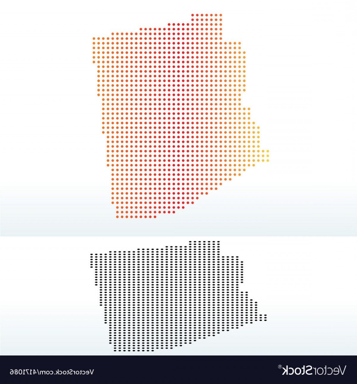 1200x1292 Map Of Usa Arizona State With Dot Pattern Vector Geekchicpro