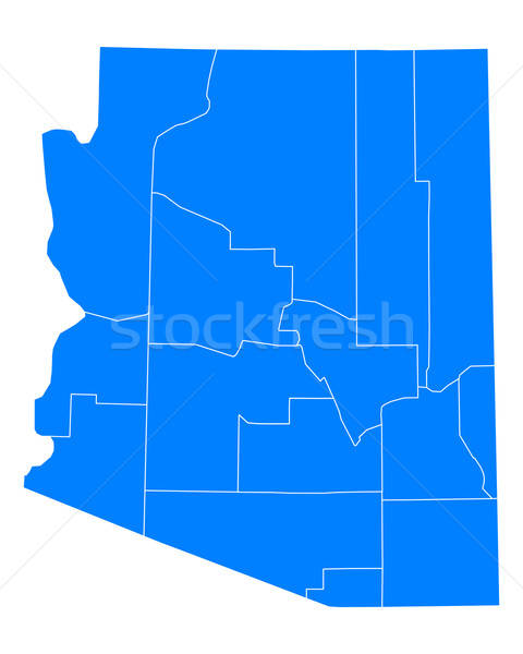 480x600 Map Of Arizona Vector Illustration Robert Biedermann