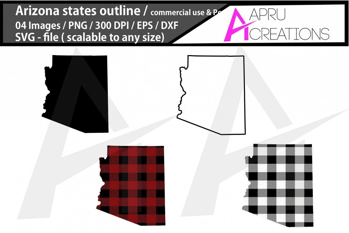 1200x800 Arizona Vector Map Arizona Outline Arizona Plaid