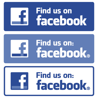 400x400 Find Us On Facebook Logo Vector