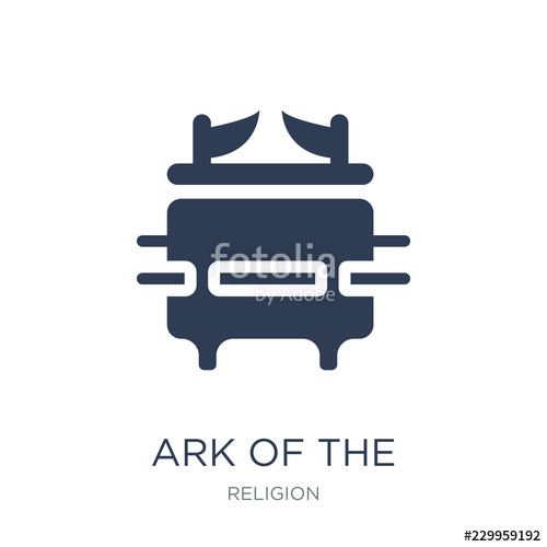500x500 Ark Of The Convenant Icon Trendy Flat Vector Ark Of The Convenant