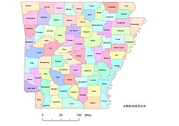 Arkansas Map Vector at Vectorified.com | Collection of Arkansas Map ...