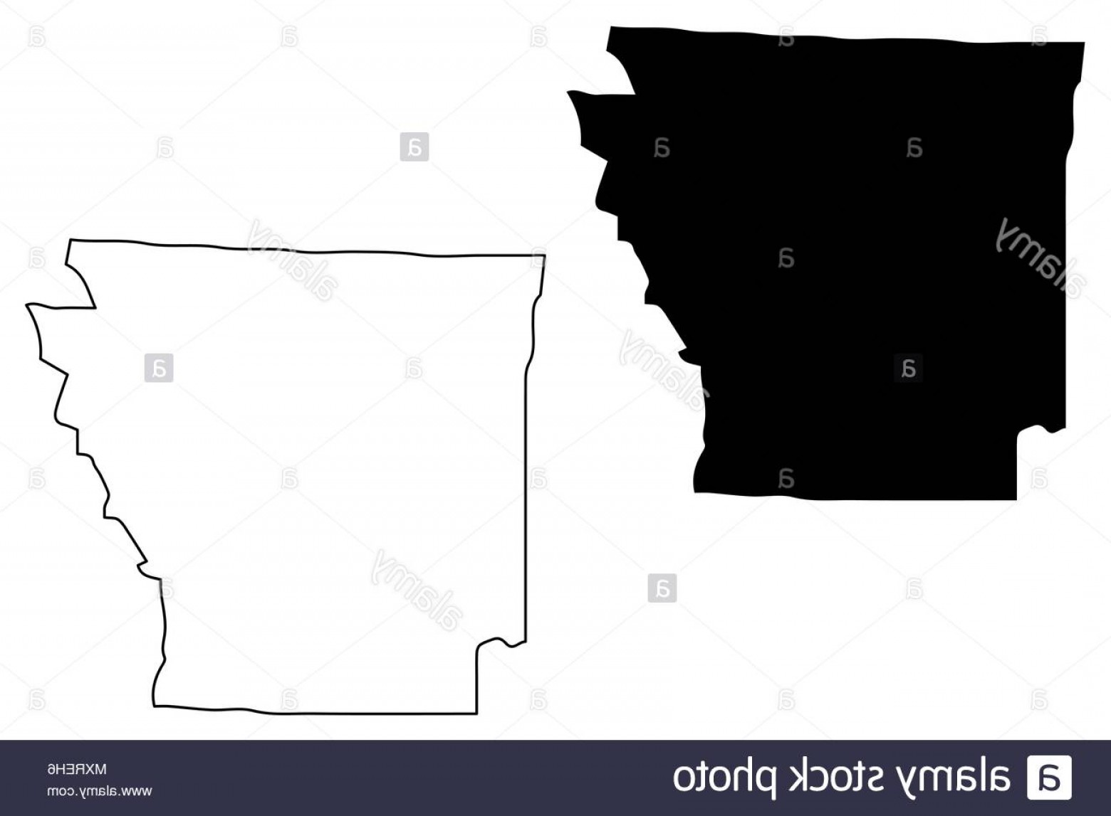 Arkansas Outline Vector at Vectorified.com | Collection of Arkansas ...