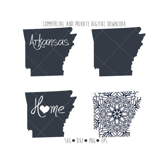 570x578 Arkansas State Digital Arkansas Clipart Etsy