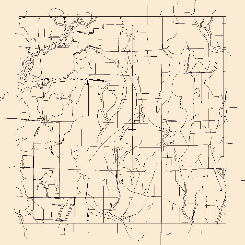 Usgs Topo Map Vector Data 1001x1000 Usgs Topo Map Vector Data