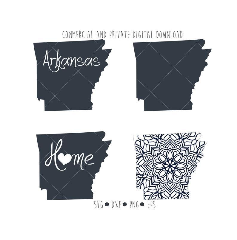 794x805 Arkansas State Digital Arkansas Clipart Etsy