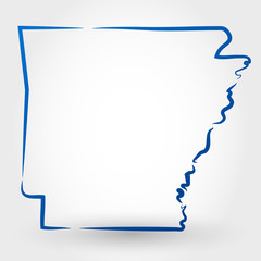 240x240 Arkansas Outline Photos, Royalty Free Images, Graphics, Vectors