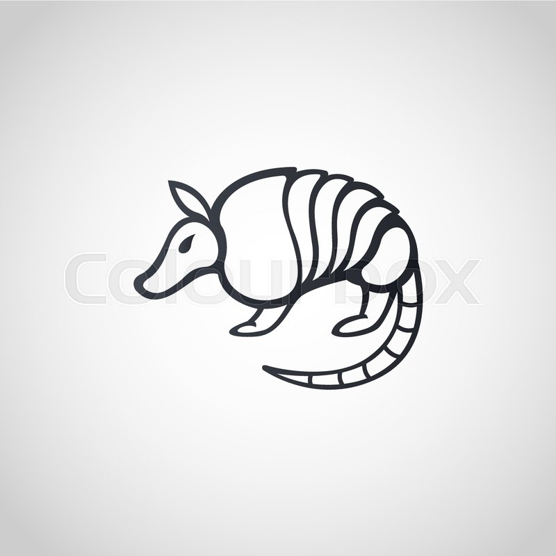 800x800 Armadillo Logo Icon Design, Vector Stock Vector Colourbox