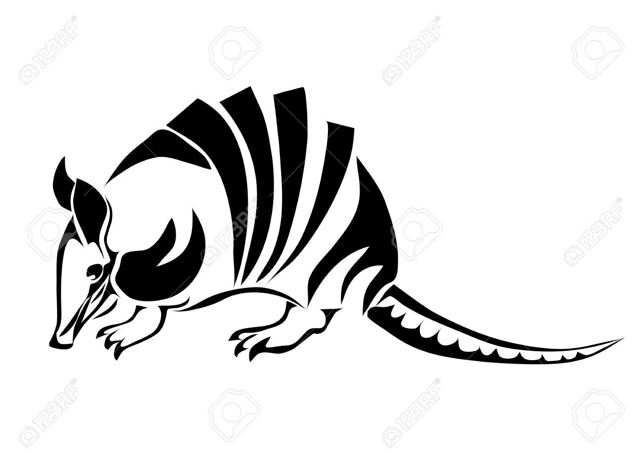1300x919 Stock Vector Sport Logoo'farrell Armadillo, Squirrel