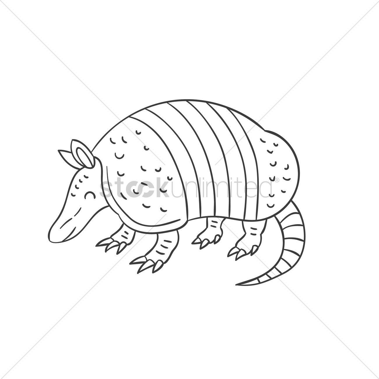 Armadillo Vector at Vectorified.com | Collection of Armadillo Vector ...