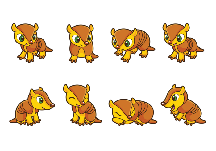 700x490 Armadillo Free Vector Art