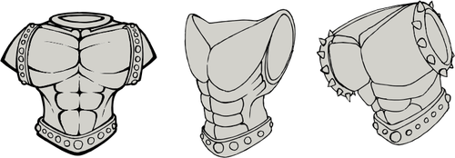 500x174 Armor Set Vector