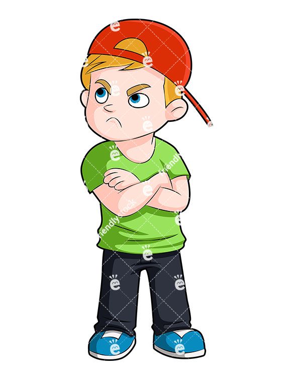 An Upset Young Boy In A Baseball Cap With His Arms Crossed How 585x755 An Upset Young Boy In A Baseball Cap With His Arms Crossed How