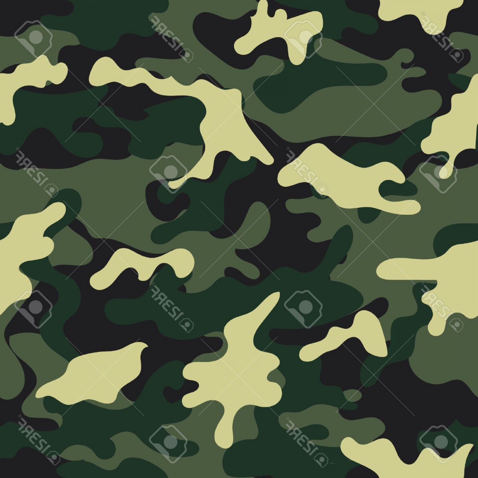 1560x1560 Photostock Vector Army Military Camouflage Seamless Pattern Can Be