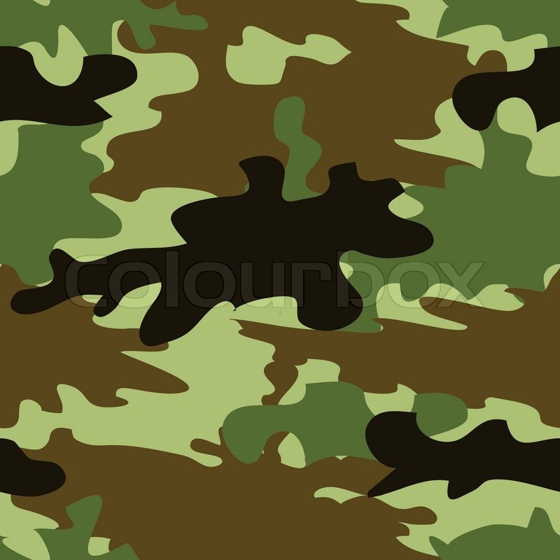 800x800 Seamless Camouflage Pattern Stock Vector Colourbox
