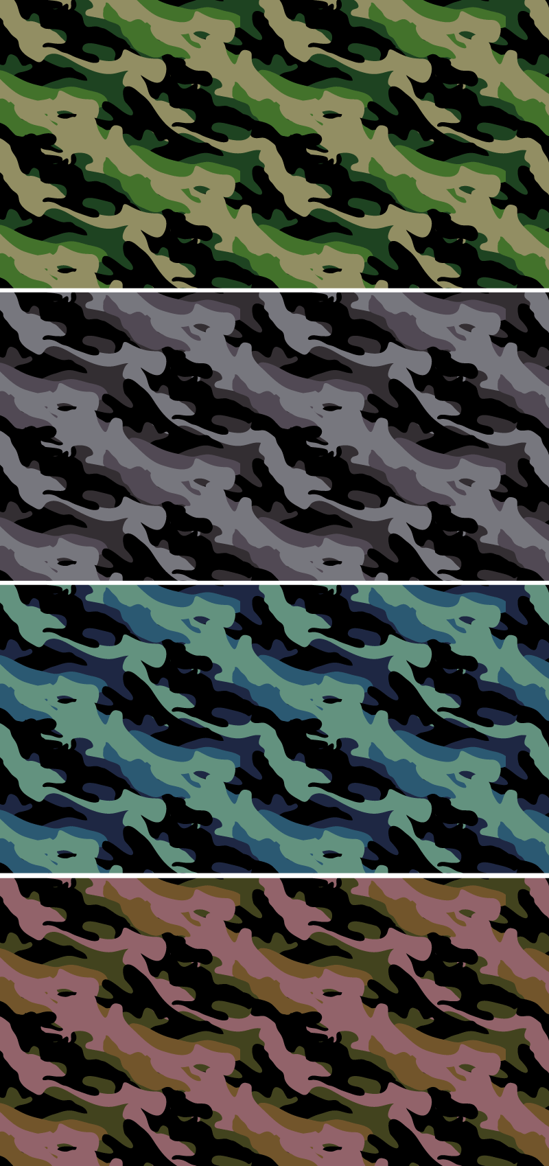 Army Camouflage Free Seamless Vector Pattern Creative Nerds 800x1698 Army Camouflage Free Seamless Vector Pattern Creative Nerds