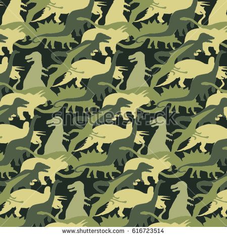 450x470 Camouflage Army Pattern Dinosaur, Tee Shirt Graphics, Vectors