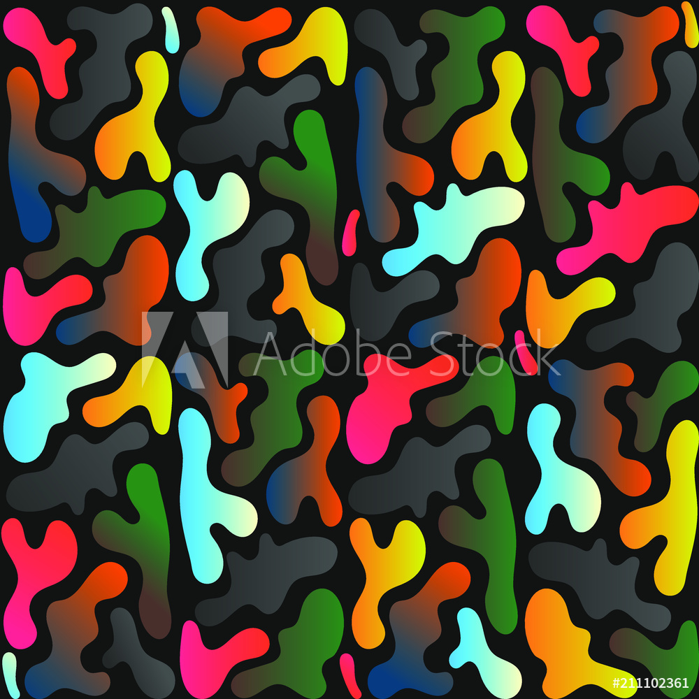 1000x1000 Seamless Gradient Vibrant Colors Texture Army