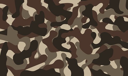 499x297 Army Camouflage Pattern Khaki Vector Premium Clipart