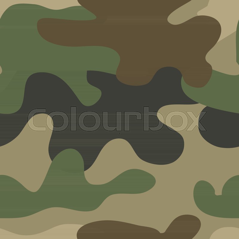 800x800 Army Camouflage Pattern For Military Stock Vector Colourbox