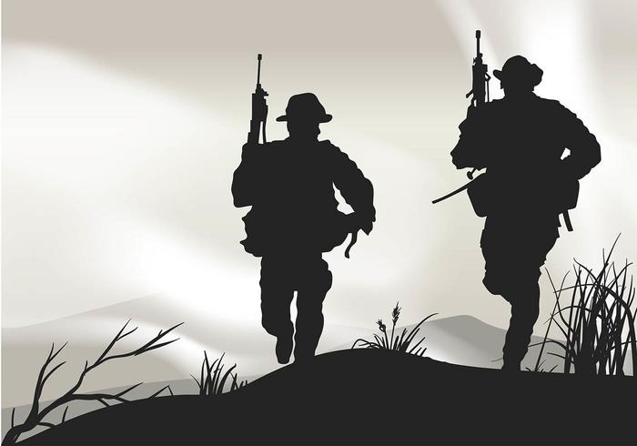 Navy Seal Silhouette Free Vector 700x490 Navy Seal Silhouette Free Vector