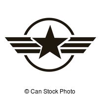 205x194 Army Star Clipart