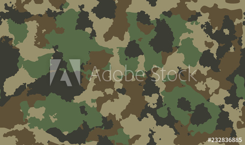 500x296 Print Seamless Camouflage Pattern Khaki Texture, Vector