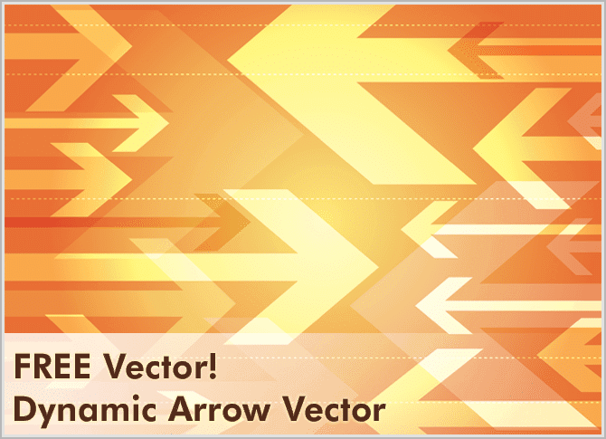 670x485 Free Vector Dynamic Arrows Background