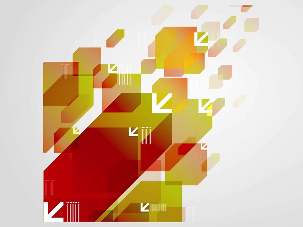 1024x768 Abstract Arrows Background Vector Art Graphics