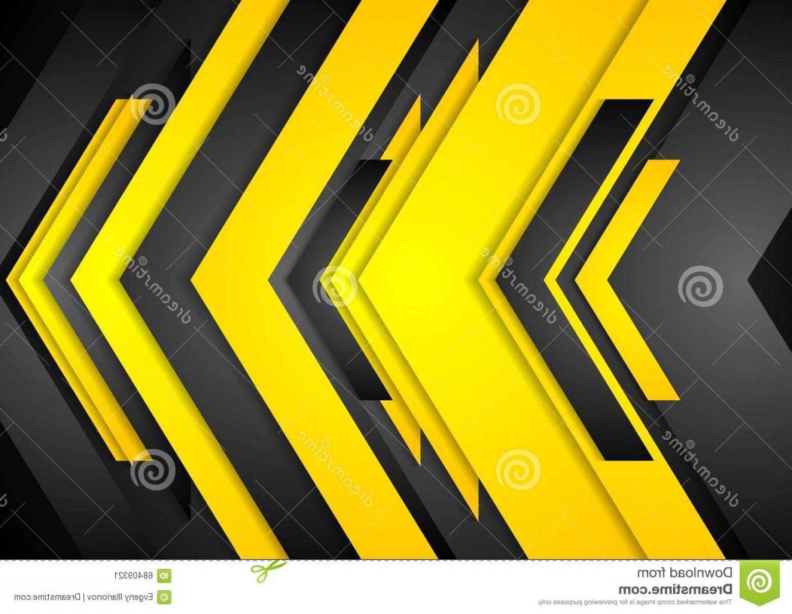 1560x1209 Stock Illustration Abstract Vector Orange Black Tech Arrows