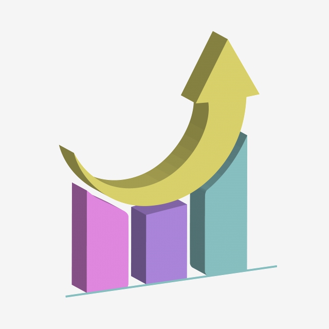 640x640 Business Vector Data Rising Solid Arrow Analysis Graph Ppt Chart