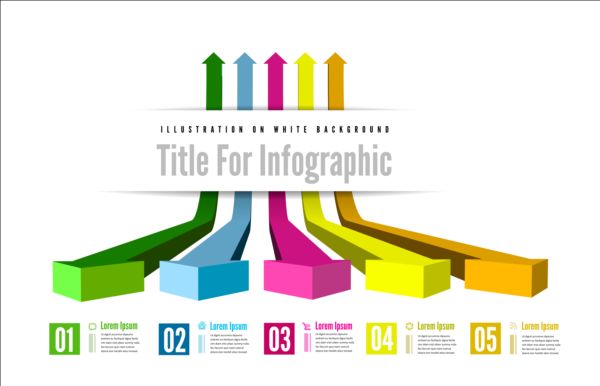 600x386 Arrow Infographic Vectors Free Download