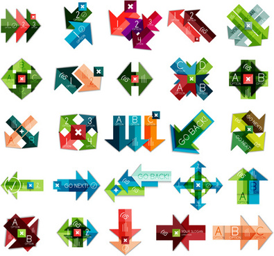 395x368 Vector Infographic Arrow Free Vector Download