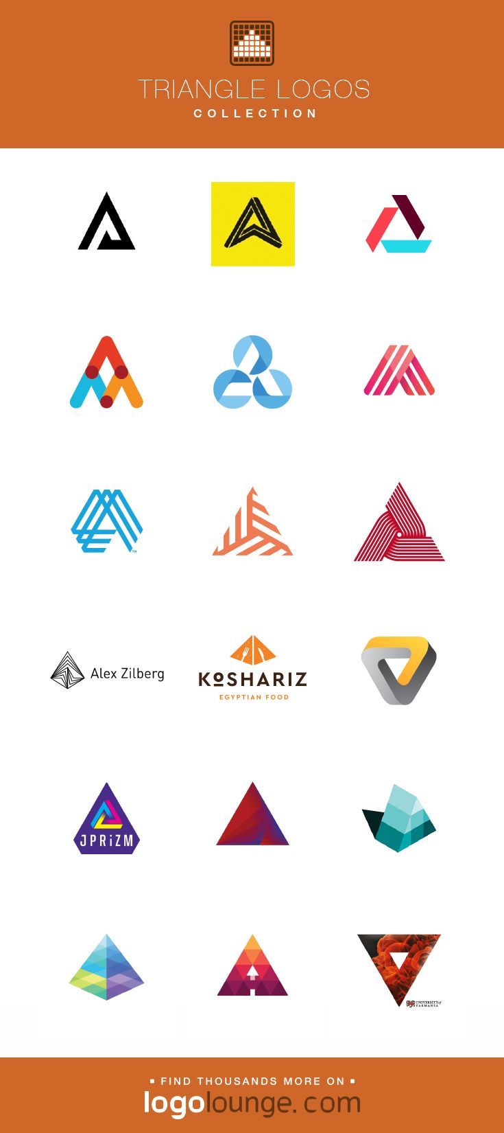 735x1650 Logo Collection Triangle Vector Logo Designs Geometry, Shape