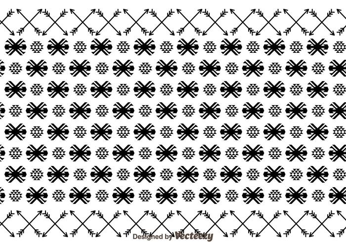 700x490 Aztec Ornament And Arrow Pattern