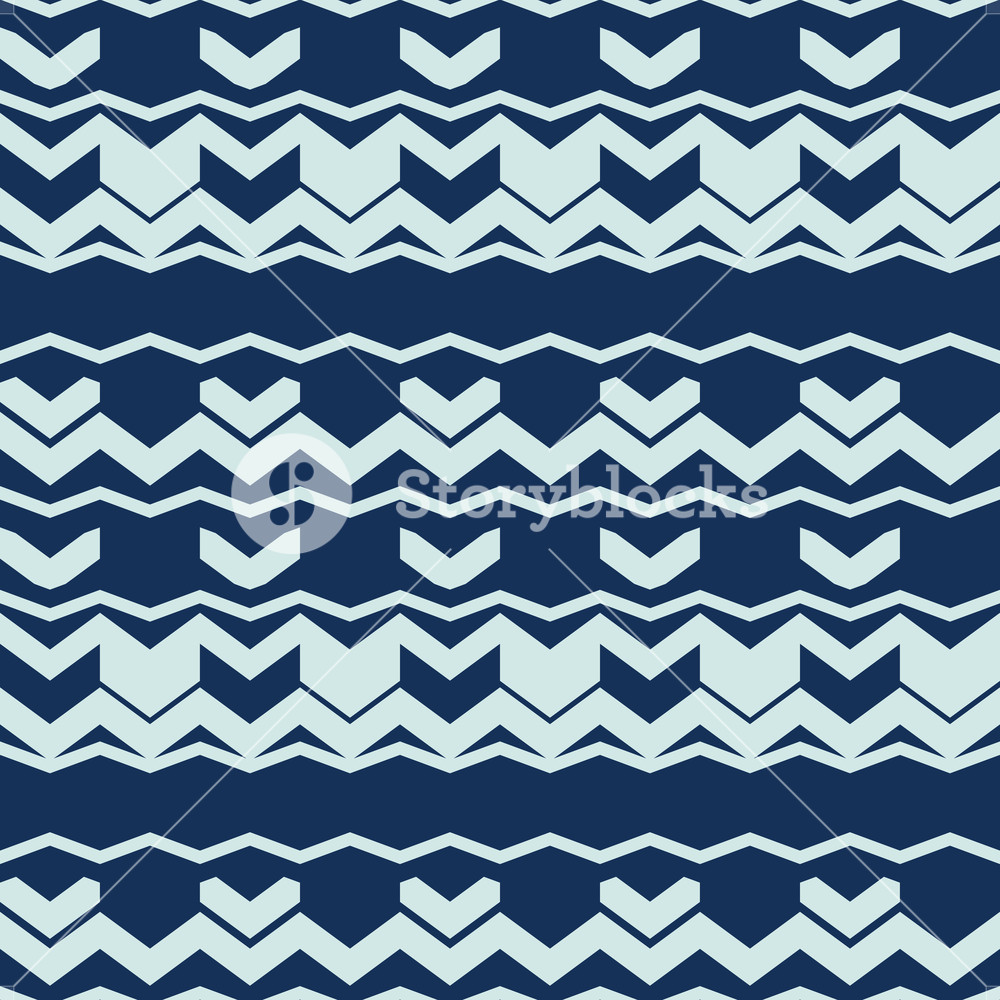1000x1000 Chevron Arrow Pattern Seamless Vector Pattern Modern Blue Wavy