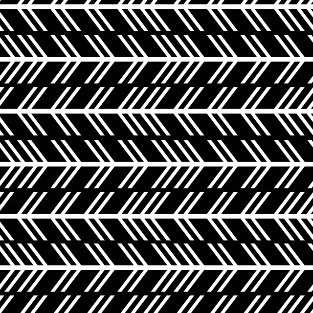 640x640 Seamless Trendy Arrow Pattern With Modern Scandinavian Style