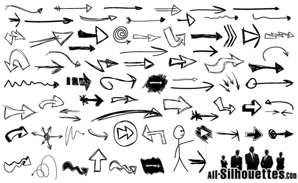 600x369 Free Graphics Vector Arrow Symbols And Shapes