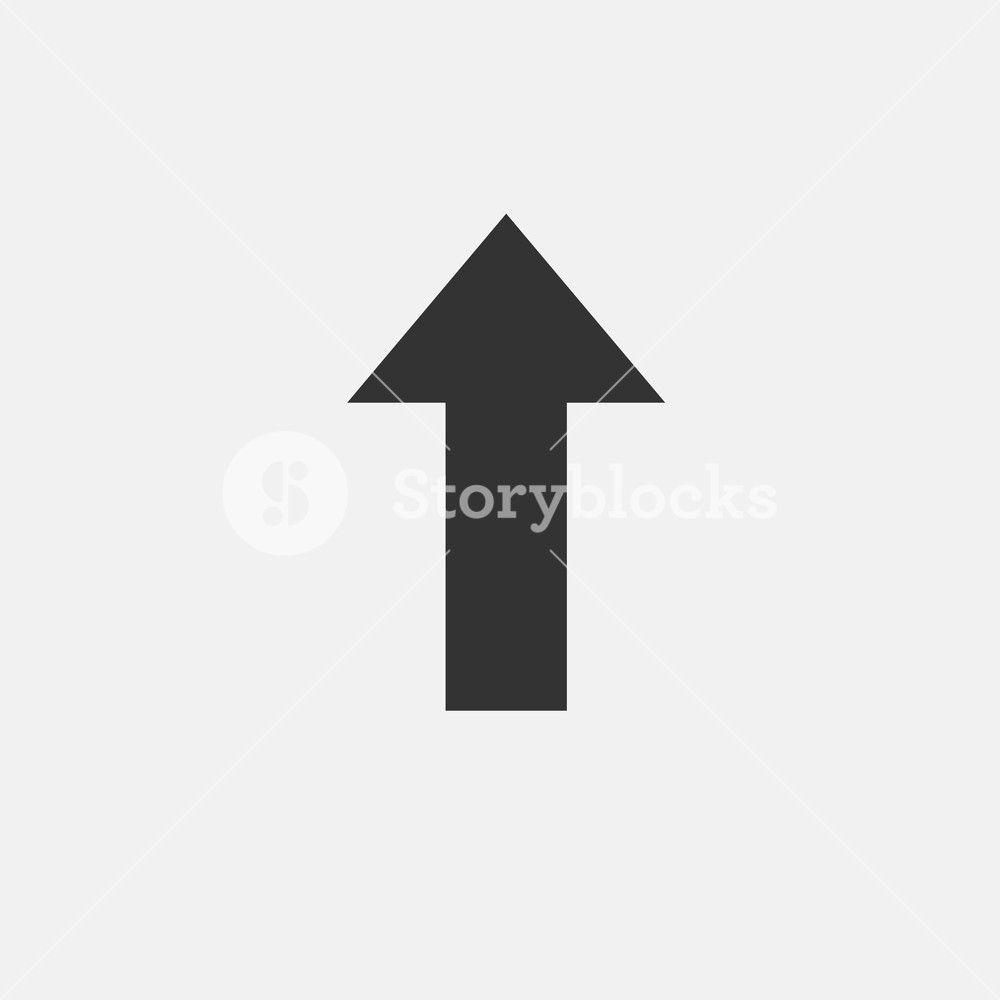 1000x1000 Arrow Shape Vector Illustration Royalty Free Stock Image