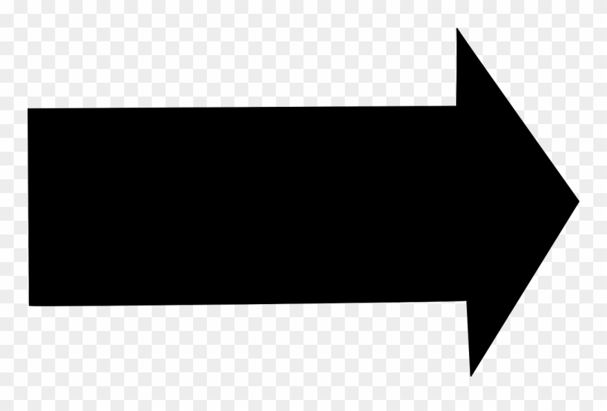 880x596 Black Arrow Pointing Clipart