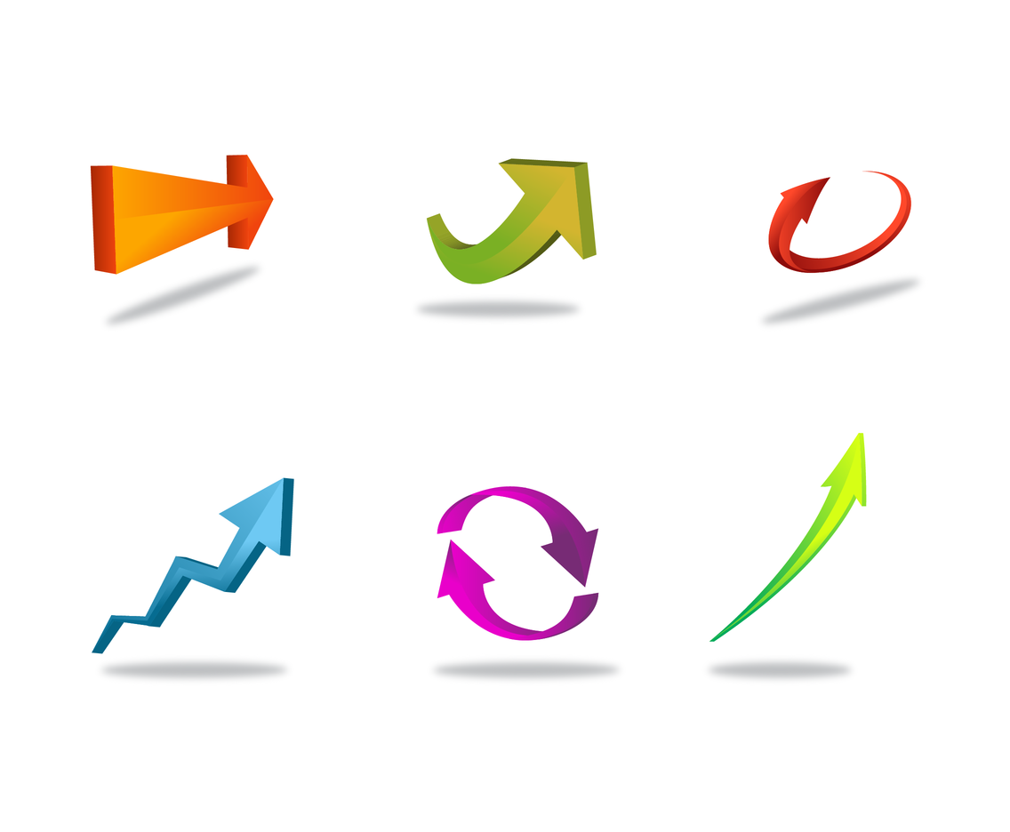 1136x936 Free D Arrow Vector Vector Art Graphics