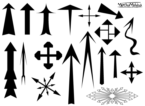 600x440 Free Arrows Free Vector Set Files, Vectors Graphics