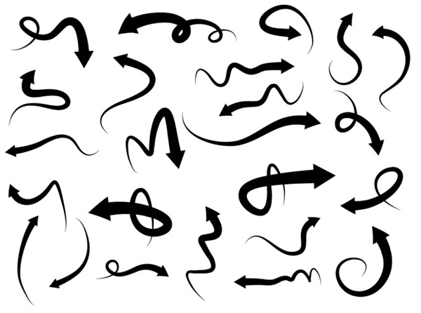 600x446 Free Graphics Vector Arrow Symbols And Shapes