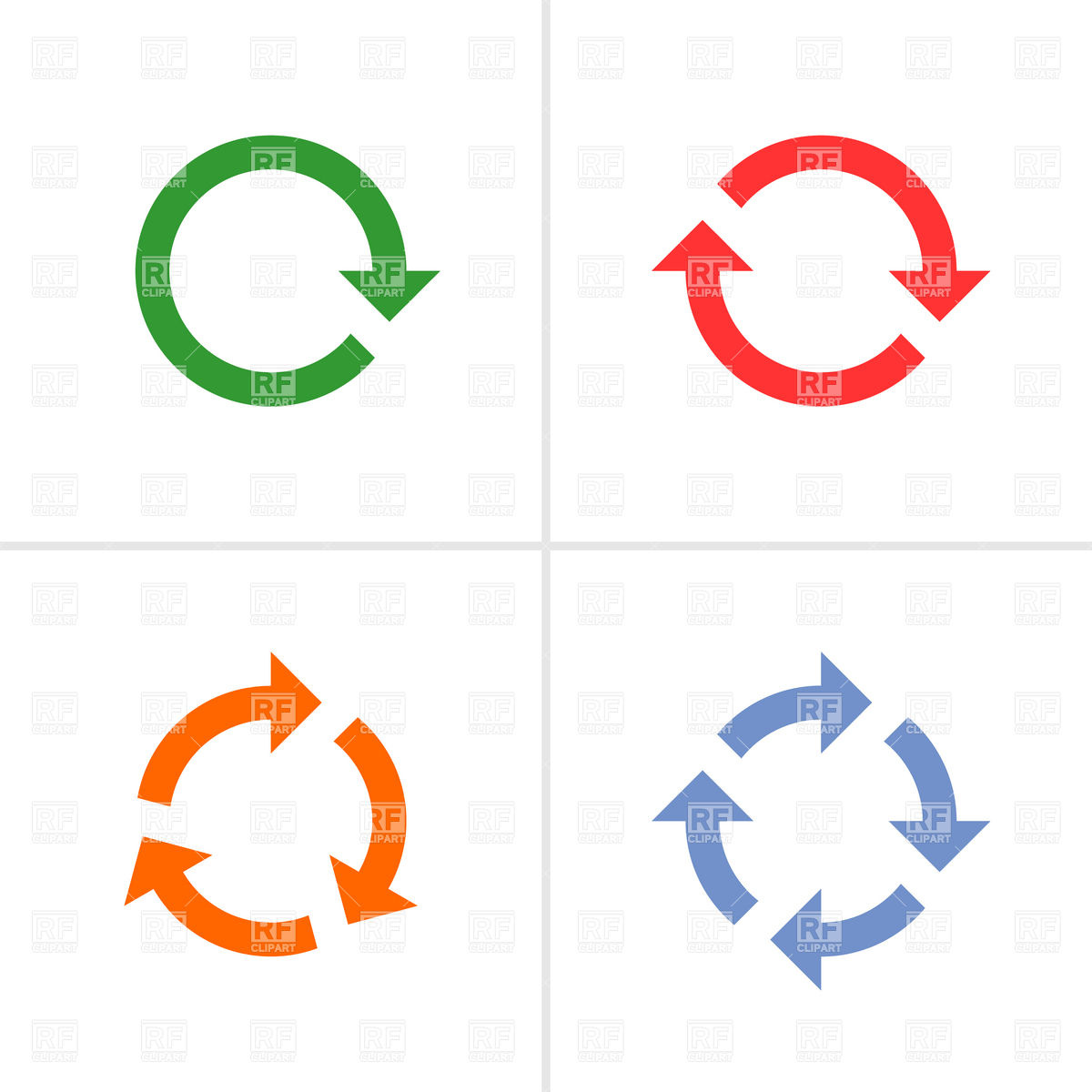 Set Of Thin Round Arrows Vector Image Of Signs, Symbols, Maps 1200x1200 Set Of Thin Round Arrows Vector Image Of Signs, Symbols, Maps