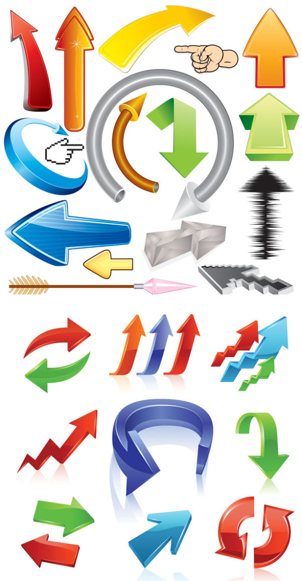 Three Dimensional Arrow Vector Download Free Vectors Graphic 600x1154 Three Dimensional Arrow Vector Download Free Vectors Graphic