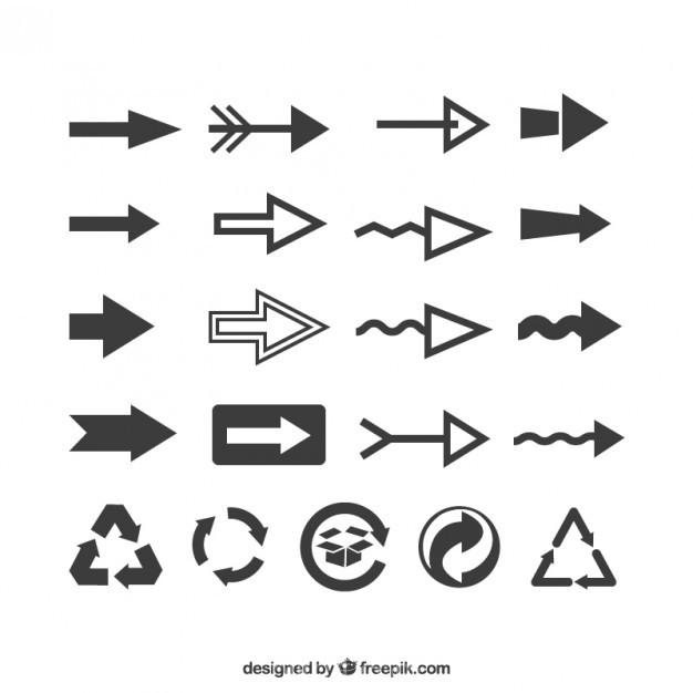 Simple Interface Arrows Vector Free Download 626x626 Simple Interface Arrows Vector Free Download
