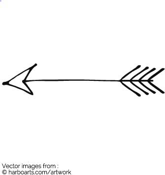 335x355 Download Arrow Hand Drawn