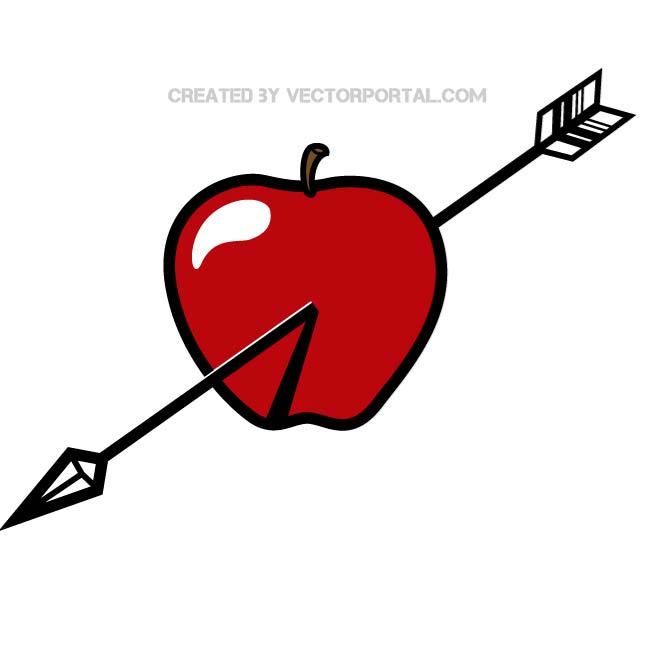 660x660 Apple And Arrow Vector Graphics