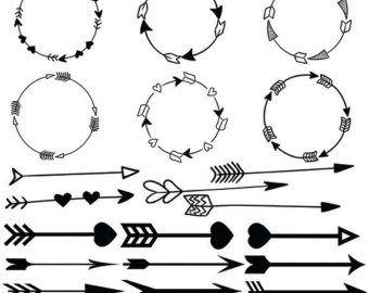 Cute Arrow Heart Graphic Free Download Png Files, Free Clip Art 340x270 Cute Arrow Heart Graphic Free Download Png Files, Free Clip Art