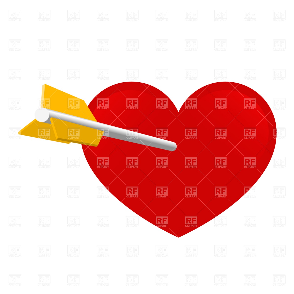 Arrow And Heart Vector Image Of Holiday Prague 1200x1200 Arrow And Heart Vector Image Of Holiday Prague